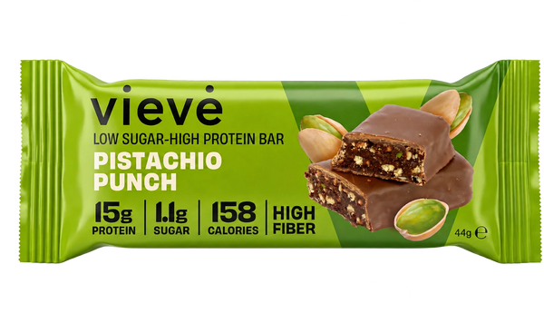 Vieve Protein Bar – Pistachio Punch 12x44g