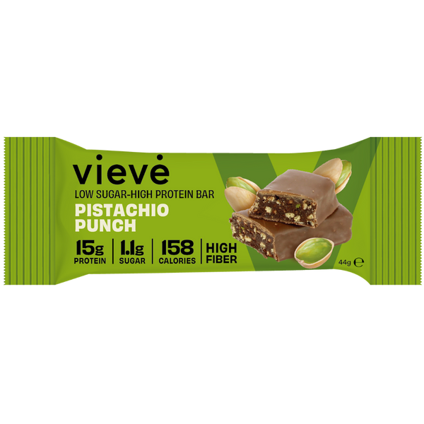 Vieve Protein Bar –  Pistachio Punch 12x44g
