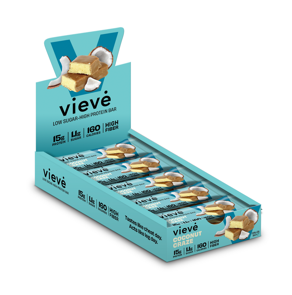 Vieve Protein Bar –  Coconut Craze 12x44g