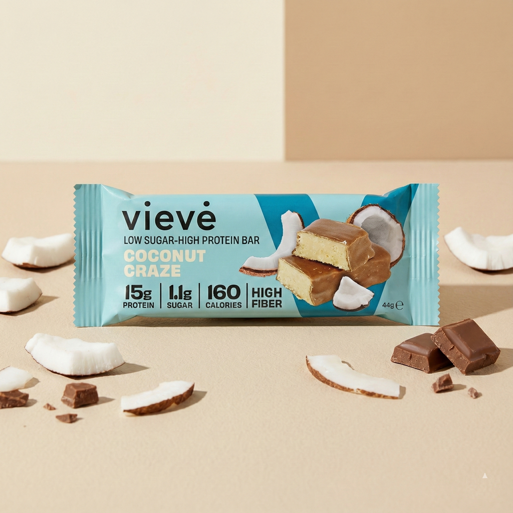 Vieve Protein Bar –  Coconut Craze 12x44g