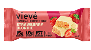 Vieve Protein Bar -  Strawberry Blondie  12x44g