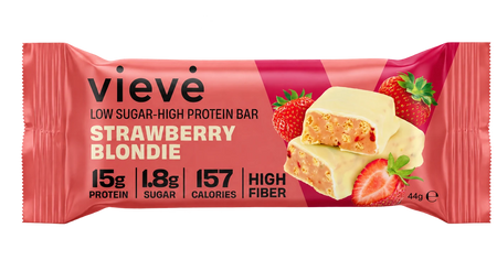 Vieve Protein Bar -  Strawberry Blondie  12x44g