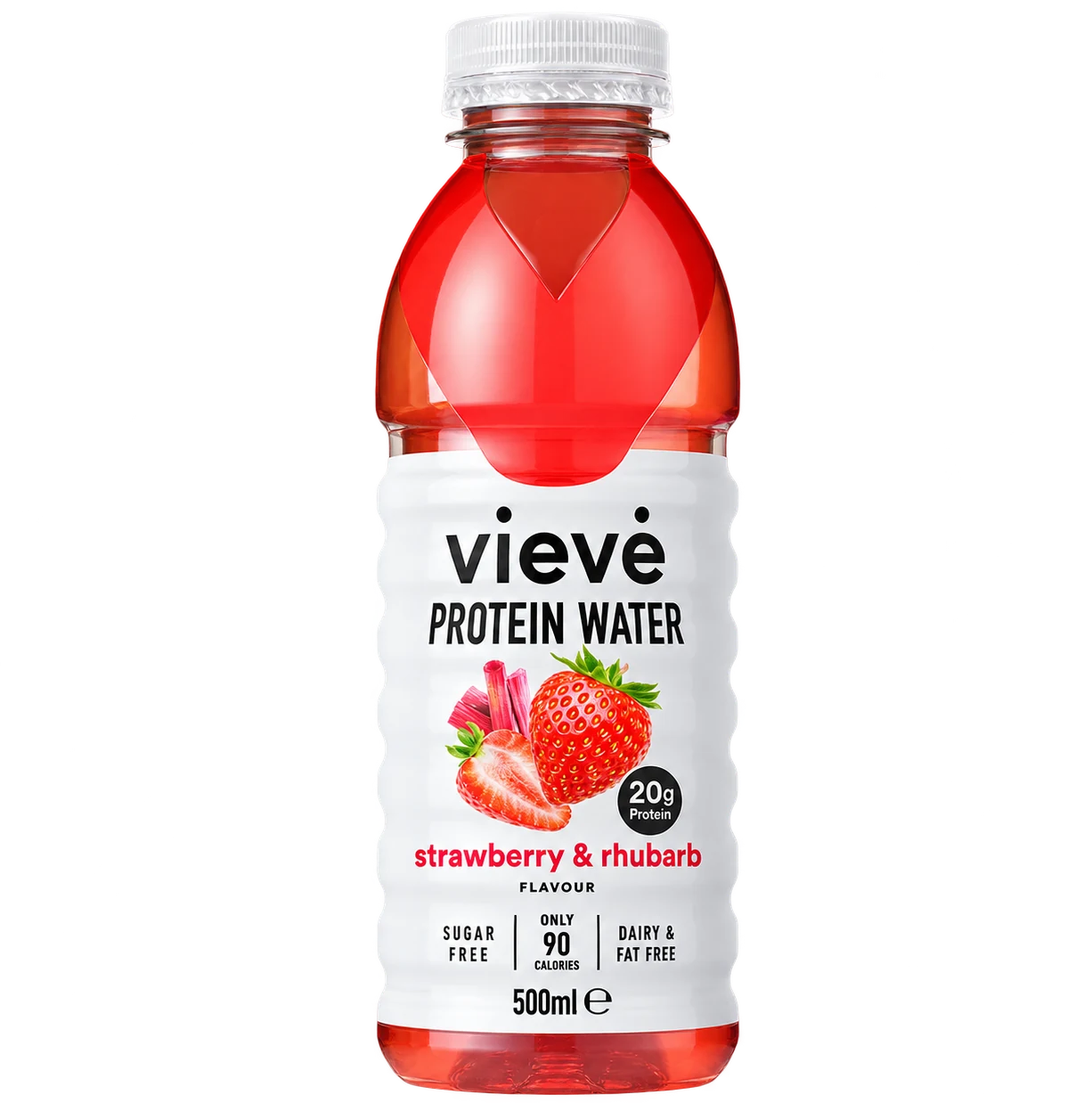 Strawberry and Rhubarb Protein Water - 6 Pack